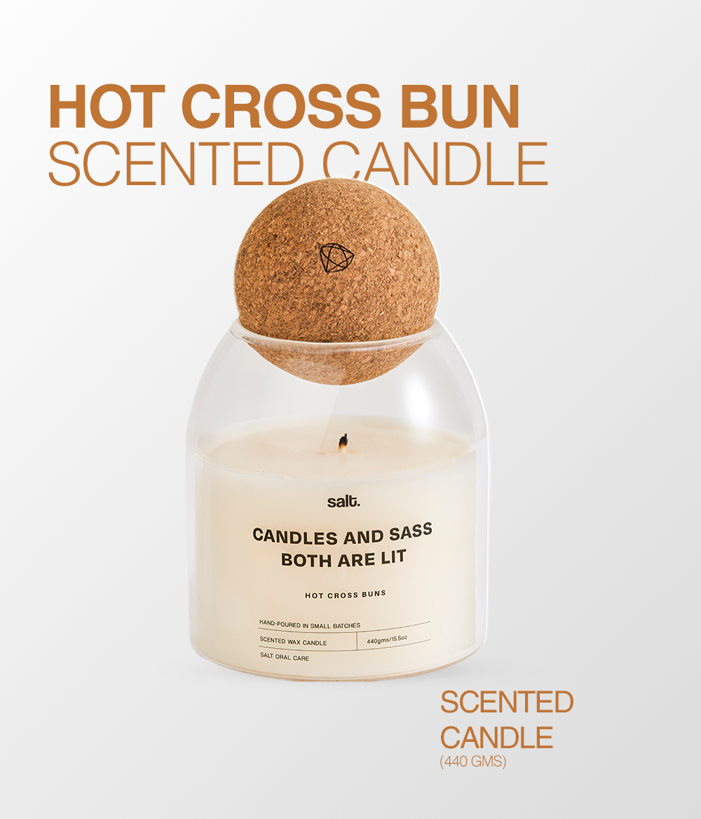 Hot Cross Buns Cinnamon Scented Candle Offer