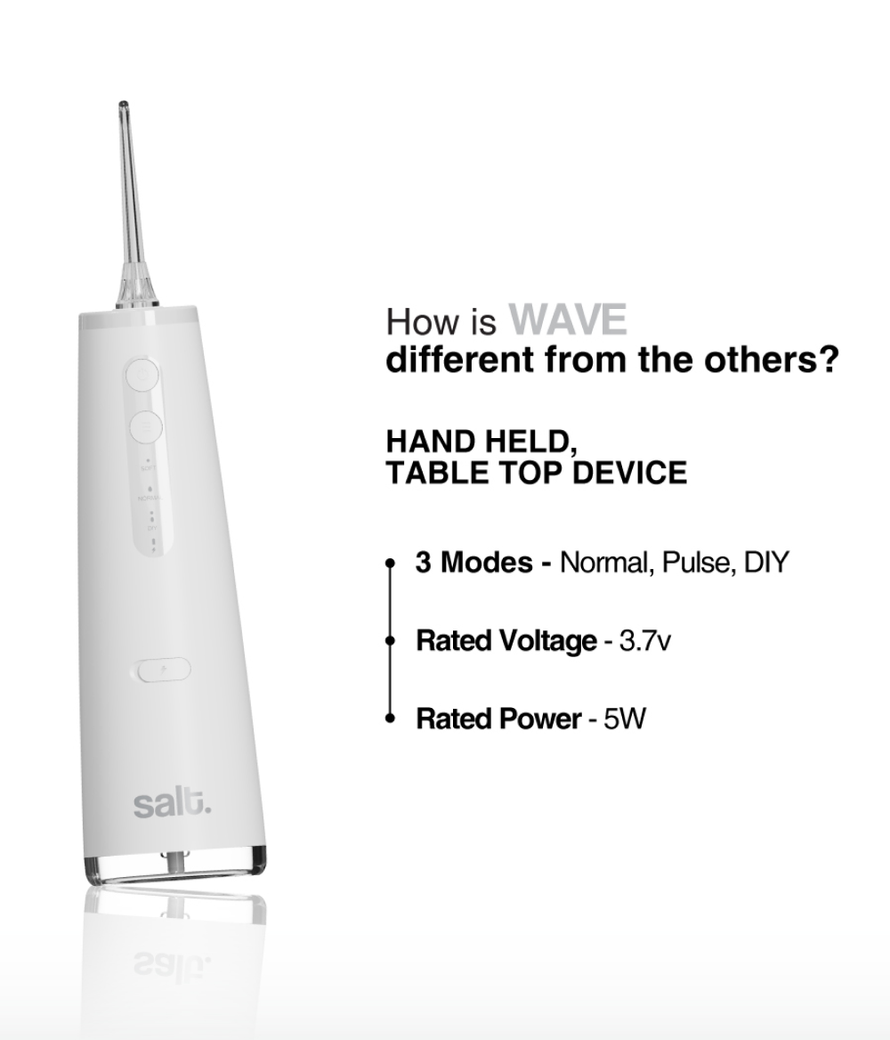 Wave Water Flosser - White