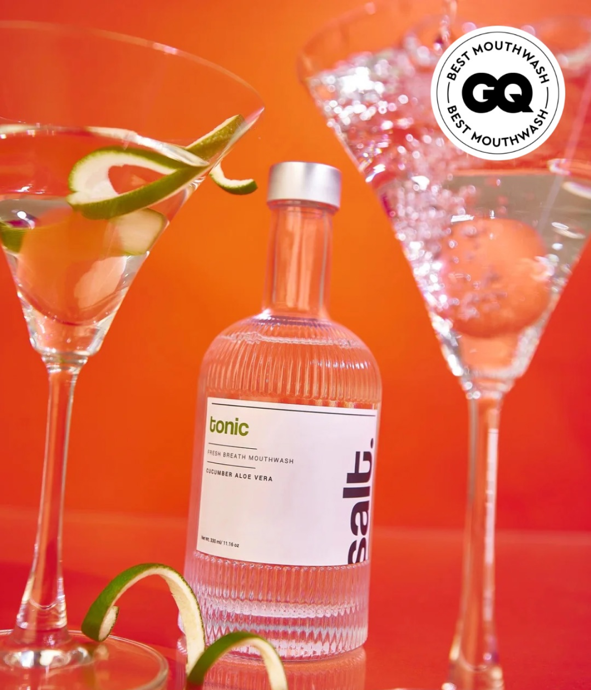 Tonic Fresh Breath Mouthwash - Cucumber & Aloe Vera
