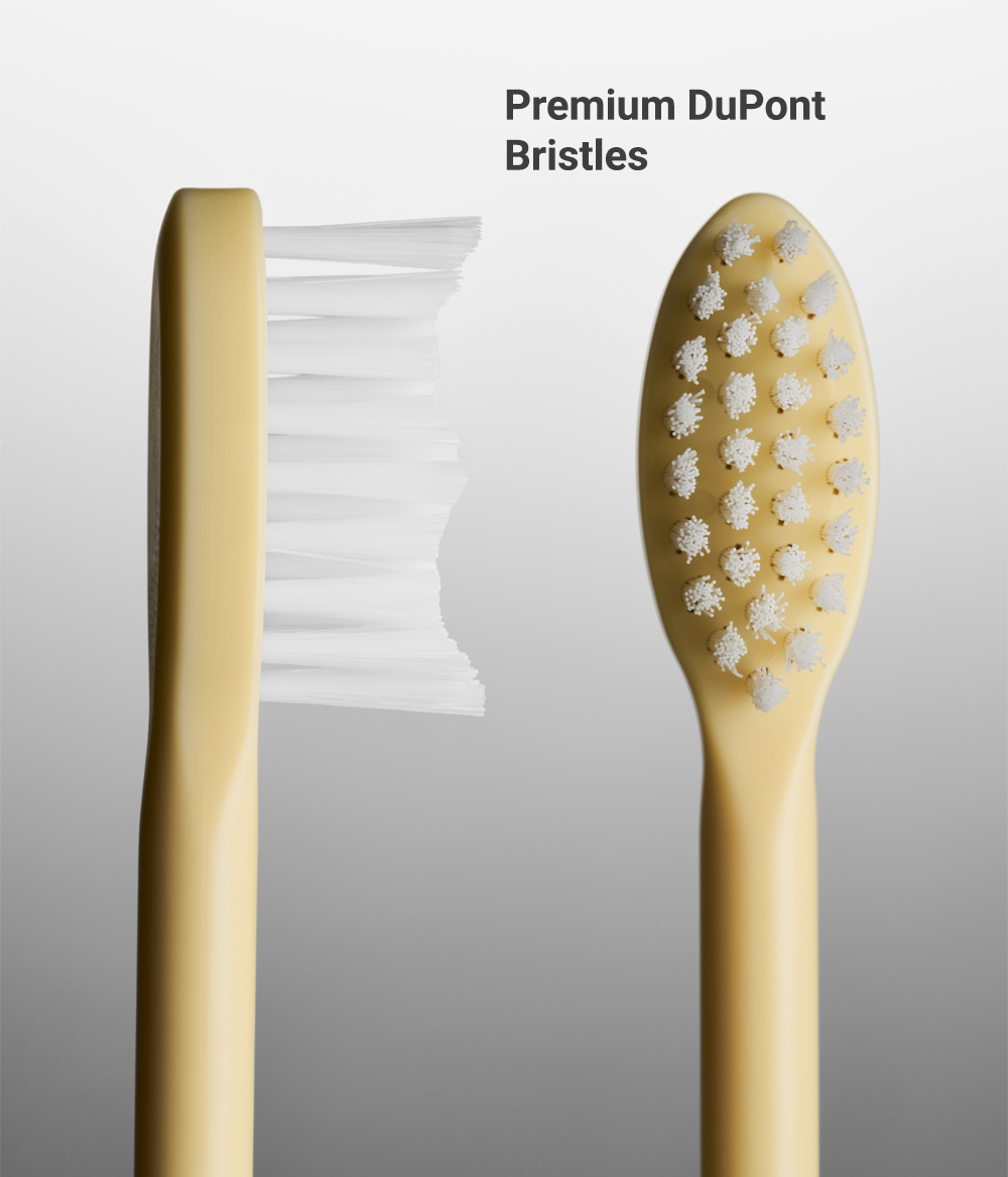 Wand Sonic Electric Toothbrush - Oat Yellow