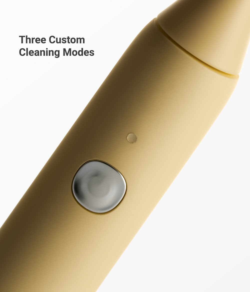 Wand Sonic Electric Toothbrush - Oat Yellow
