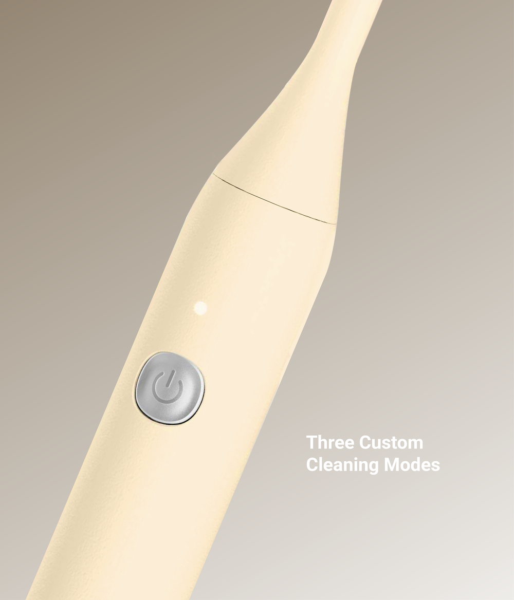 Wand Sonic Electric Toothbrush - Oat Yellow