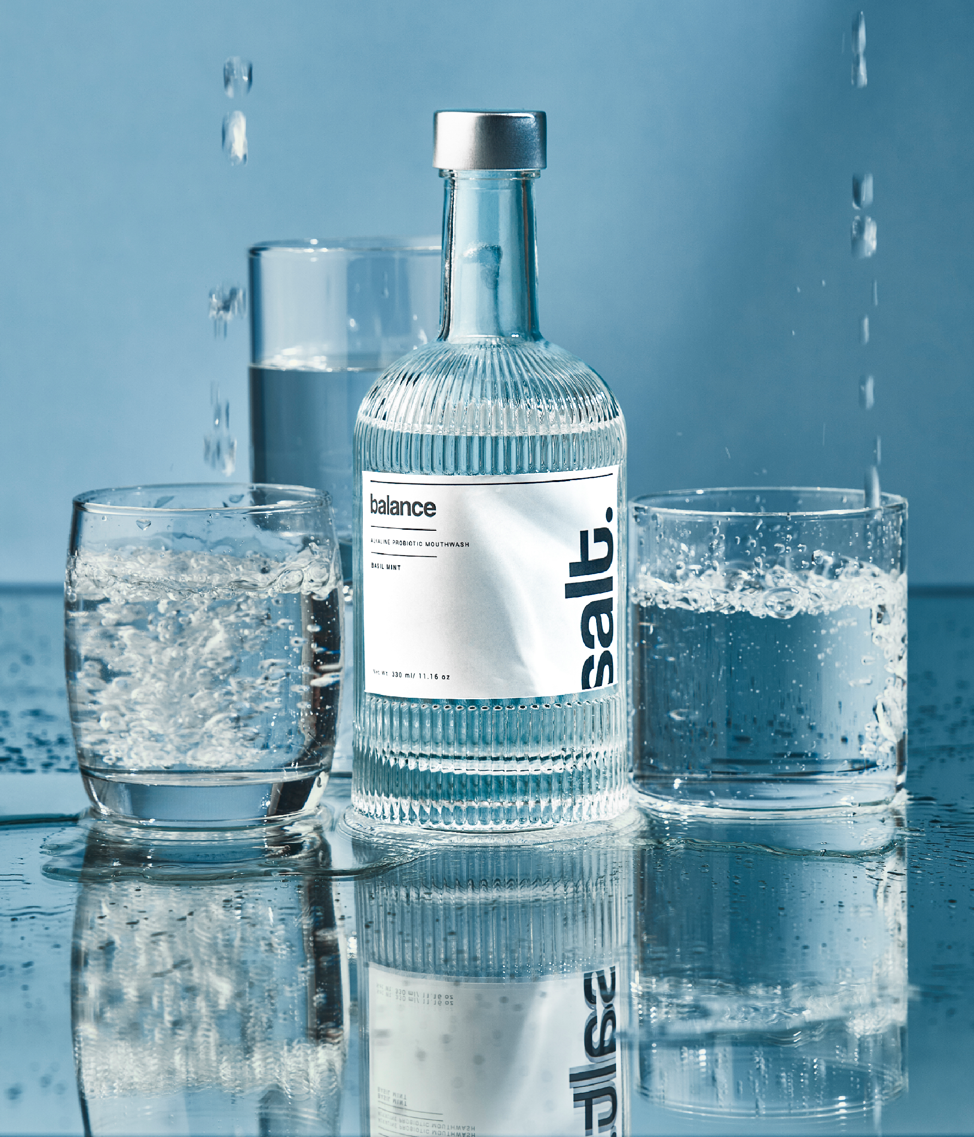 Balance Alkaline Pro-Biotic Mouthwash - Basil Mint