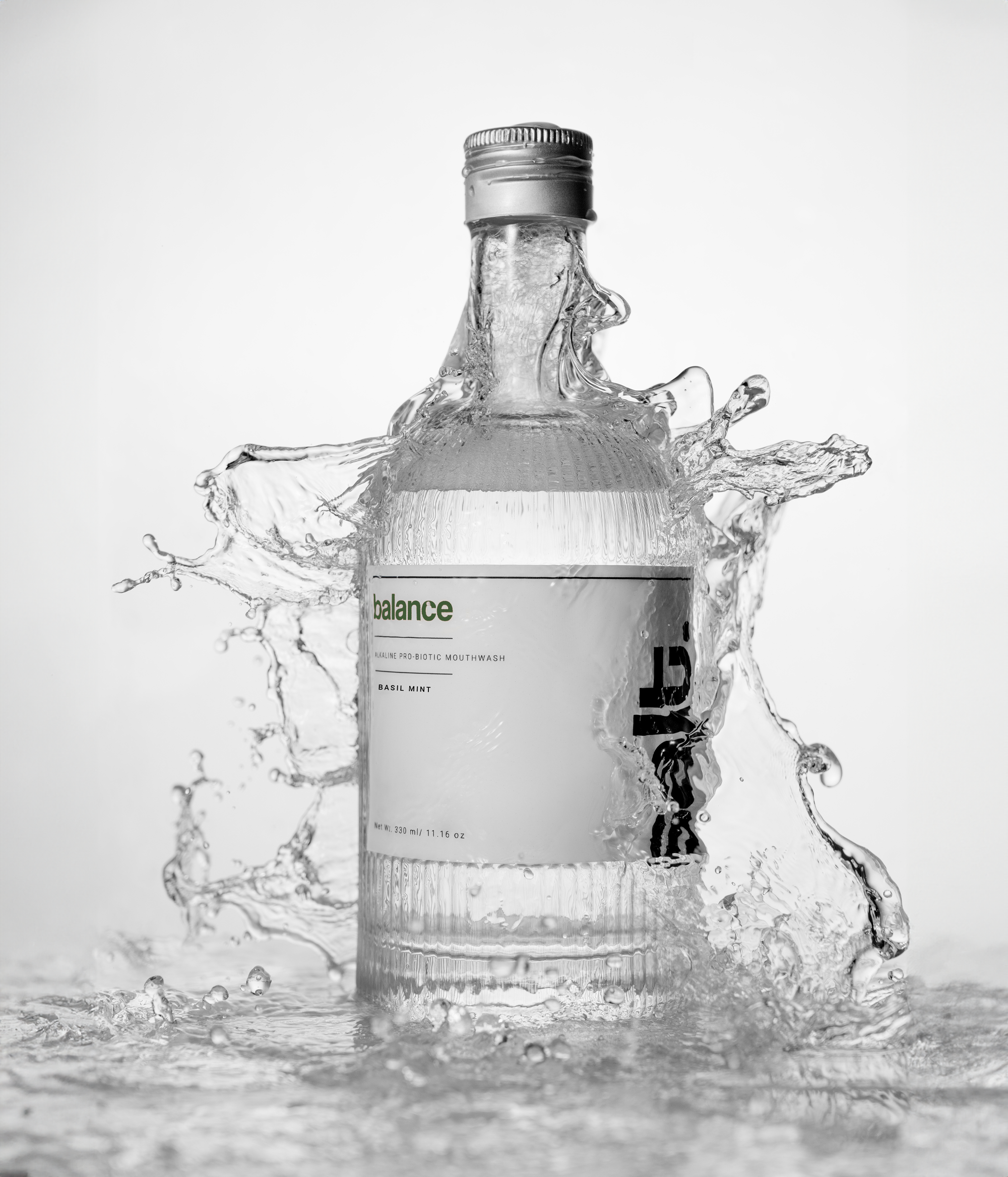 Balance Alkaline Pro-Biotic Mouthwash - Basil Mint