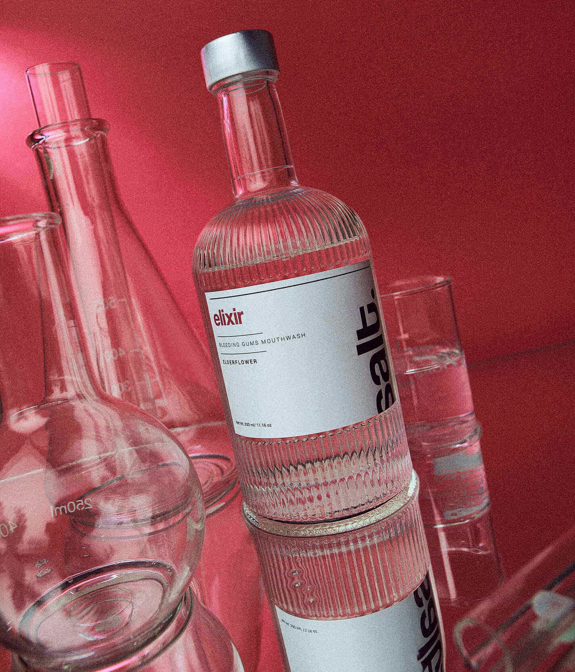 Elixir Gum Healing Mouthwash - Elderflower & Sea Salt
