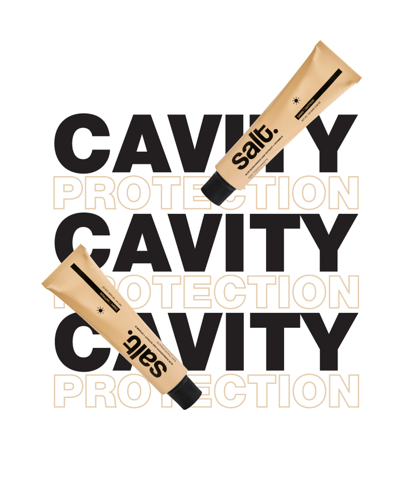Dawn Day Toothpaste with squeezer key - Saffron
